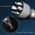Portable 7 in 1 Screwdriver Multifunctional 1/4 Inch Torx Screw Driver Bit Mini Repair Tools Tool Kit. 