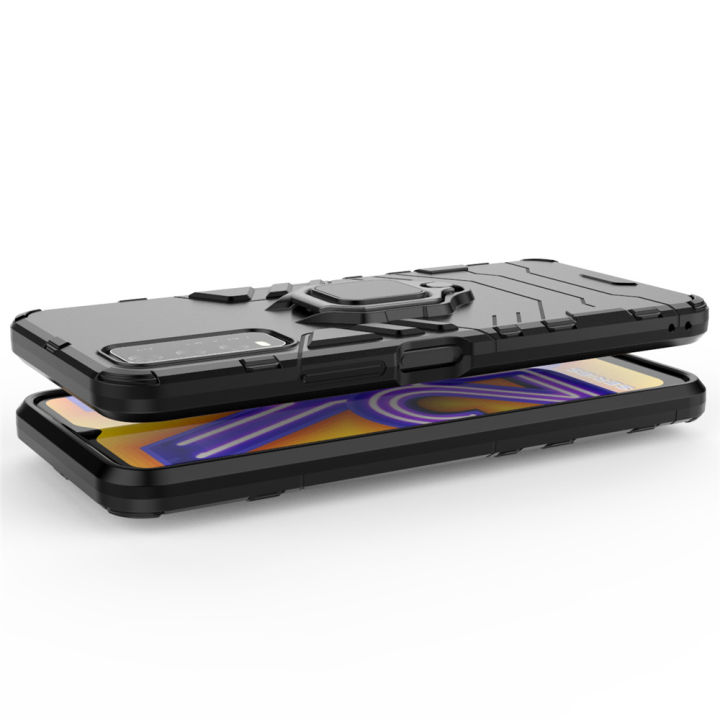 Lenuo%20Phone%20Case%20for%20vivo%20Y20%20/%20Y20i%20/%20Y20s%20Silicone%20PC%20Metal%20Ring%20Holder%20Cover%20-%20Image%204