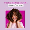 Love Beauty & Planet Rice Water & Angelica Seed Oil Shampoo for defined, frizz - free curls | Sulfate Free, 400ml. 