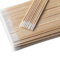 Double-Pointed Disposable Ultra-Small Cotton Swab Brush Lint Free Micro Wood Makeup Brushes Eyelash Extension Glue Removing Tool Natuo. 