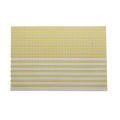 Yellow Lining Design Dining Mat -6 Pcs (30*45cm). 