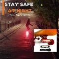 Spreeshop LED Skateboard Light Longboard Lights Skateboard Lights Fits on Any Longboards Bikes Scooters Headlights or Tail Lights. 