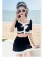 Free Size Casual Swimming Costume For Ladies - Multicolor | Multisize | Fashion | Swimsuits For Women. 