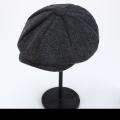 Beret French Beret Black Boy Retro Simple 【3C】 Baker Beret Ladies Men's Berets. 