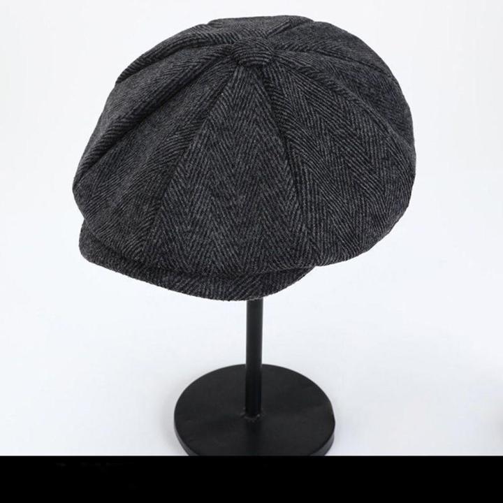 Beret%20French%20Beret%20Black%20Boy%20Retro%20Simple%20%E3%80%903C%E3%80%91%20Baker%20Beret%20Ladies%20Men's%20Berets%20-%20Image%206