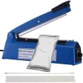 300 mm Home Use Portable Automatic Electric Heat Sealing Handheld Machine for Plastic Bags Packaging Hand Table Top Pouch Packing (200 MM Blue). 