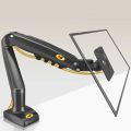 Monitor Stand OR  Arm- Gas Spring Single Arm Monitor Stand Desk VESA Mount for 13 to 32 Inch Screen with Clamp, Grommet Mounting Base Black in Colour. 