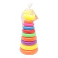 Plastic Stacking Ring Toy 10Pcs. 