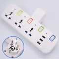 3U Model Z4 Socket Converter Multi-Functional Smart Power Strip Multi-Plug USB Wireless. 