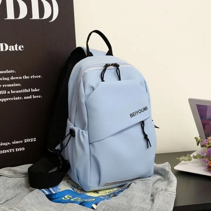 New%20Leisure%20Men's%20Chest%20Bag%20Nylon%20Lightweight%20Crossbody%20Bag%20Multi-pocket%20Waterproof%20Shoulder%20Bag%20for%20Mountain%20Climbing%20-%20Image%208