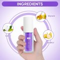 Whitening Toothpaste, Colour Corrector Toothpaste, Tooth Stain Removal Purple Teeth Whitening-30ml. 