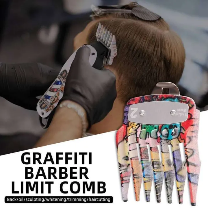 2/3/4Pcs%20Barber%20Grade%20Stainless%20Steel%20Clipper%20Comb%20Attachments%20Professional%20Hair%20Trimmer%20Guide%20Combs%20Kit%20Fit%20Haircutting%20Tools%20-%20Image%202