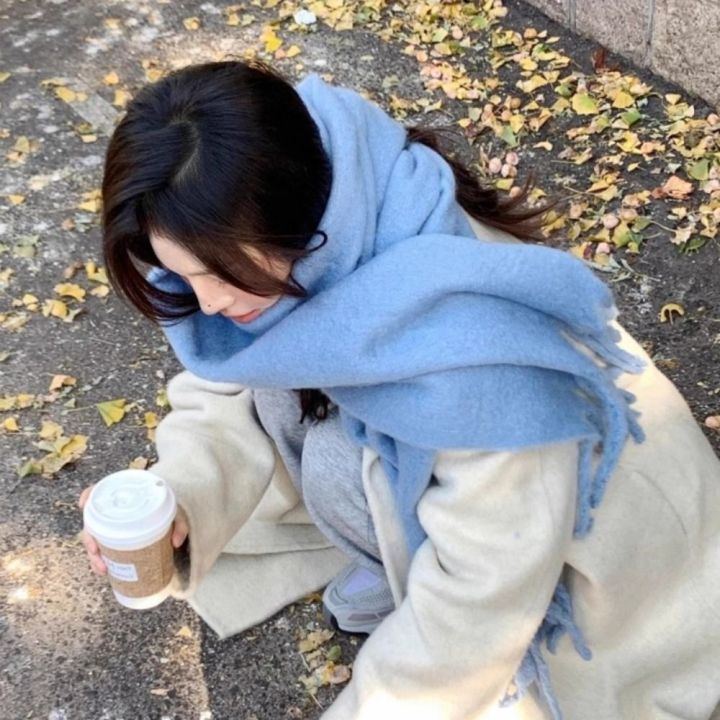 1PC%20New%20Soft%20Winter%20Cashmere%20Scarf%20Solid%20Color%20Warm%20Long%20Tassel%20Scarves%20Mohair%20Thickened%20Wrap%20Shawls%20For%20Women%20Girls%20-%20Image%205