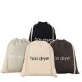 Cotton Linen Storage Eco-friendly Packaging Canvas Drawstring Small Cloth Bag. 