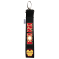 Marvel Characters DTF Printed Keying Key Holder Hesse Wristlet Keychain (Ironman, Captain America, Hulk, Black Panther, Groot, Spiderman, Thor). 