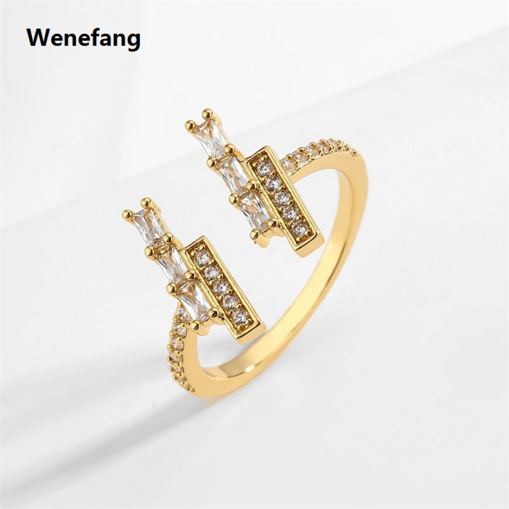 Wenefang%20Luxurious%20Wooden%20Nail%20Modeling%20Design%20Shiny%20Zircon%20Gold%20Silver%20Color%20Ring%20Women's%20Men%20Open-Loop%20Elegant%20Temperament%20Accessories%20-%20Image%207