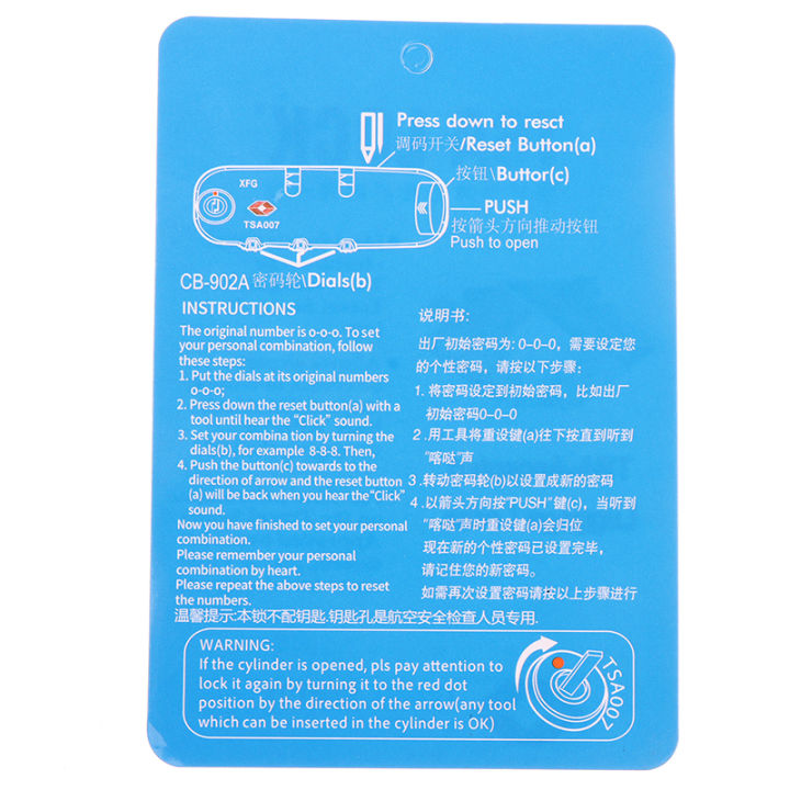 Security%20Fixed%20Lock%20Cupboard%20Cabinet%20Locker%20Padlock%20For%20TSA%203%20Digit%20Password%20Combination%20Travel%20Bag%20Suitcase%20Luggage%20Accessories%20DUJU%20-%20Image%204
