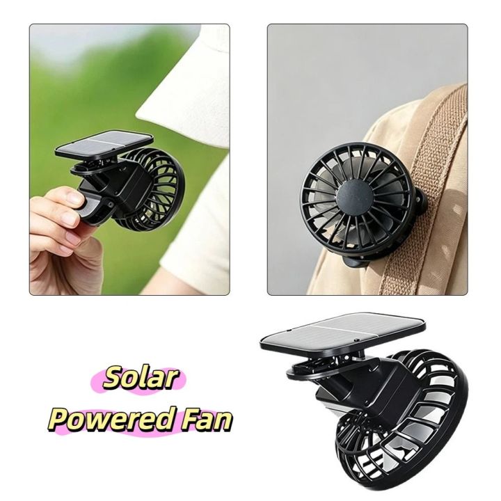 Electric%20Fan%20Portable%20Handheld%20Fan%20Lightweight%20300/300/800%20mAh%20Battery%20Solar%20Powered%20Fan%20Cooling%20Mini%20Size%20Hat%20Fan%20For%20Sun%20Caps%20-%20Image%208