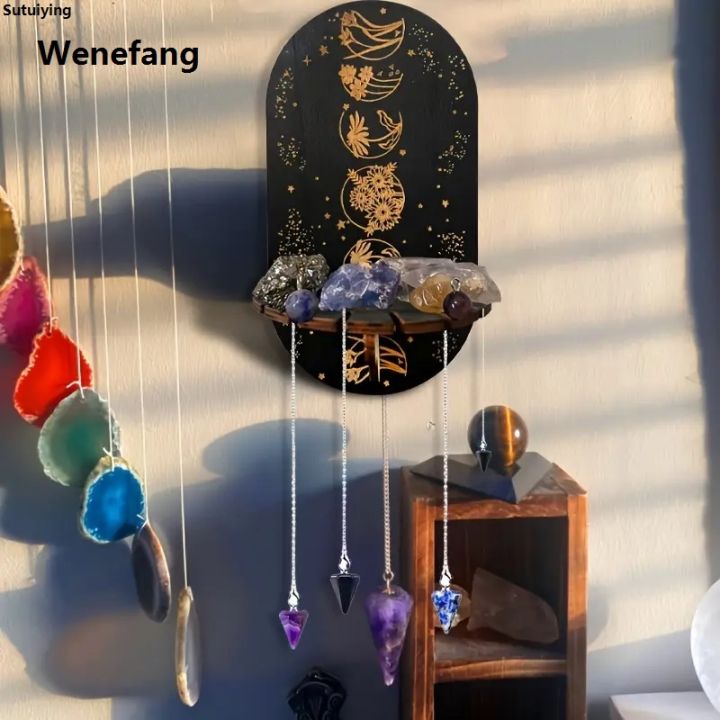 Wenefang%20Sutuiying%201pc%20Crystal%20Shelf%20Display%20Wall%20Stand%20Wooden%20Holderrack%20Base%20Floating%20Fashion%202025%20New%20Shelves%20Decorative%20Style%20Bohemian%20Hanging%20Stand%20Decoration%20-%20Image%205