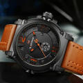 NAVIFORCE NF9099 Day/ Date Function Casual Quartz Watch For Men. 