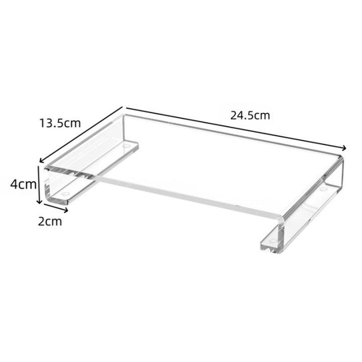 NAMUNY%20Acrylic%20Bathroom%20Counter%20Tray:%20Water-Resistant%20Kitchen%20and%20Bathroom%20Tray%20Countertop%20Decor%20Candle%20Tray%20Decor%201%20Pack%20-%20Image%202