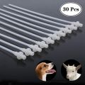 30 Pcs Disposable Artificial Insemination Rods Tube for Dog Goat Sheep Breed Rod Test Tube. 