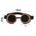 New Halloween Costume Cyber Goggles Victorian Vintage Steampunk Goggles Glasses Cosplay Goth Cosplay Punk Glasses Outdoor. 