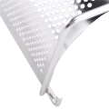 JINMY 2X Stainless Steel Fried Basket Long Fry Potato Chip Container Best for French Fries Potato Chip Squeezers Kitchen Tool. 