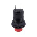 10 x With Momentary Round Head Panel Mount SPST 2 Pin Push Button Switch. 