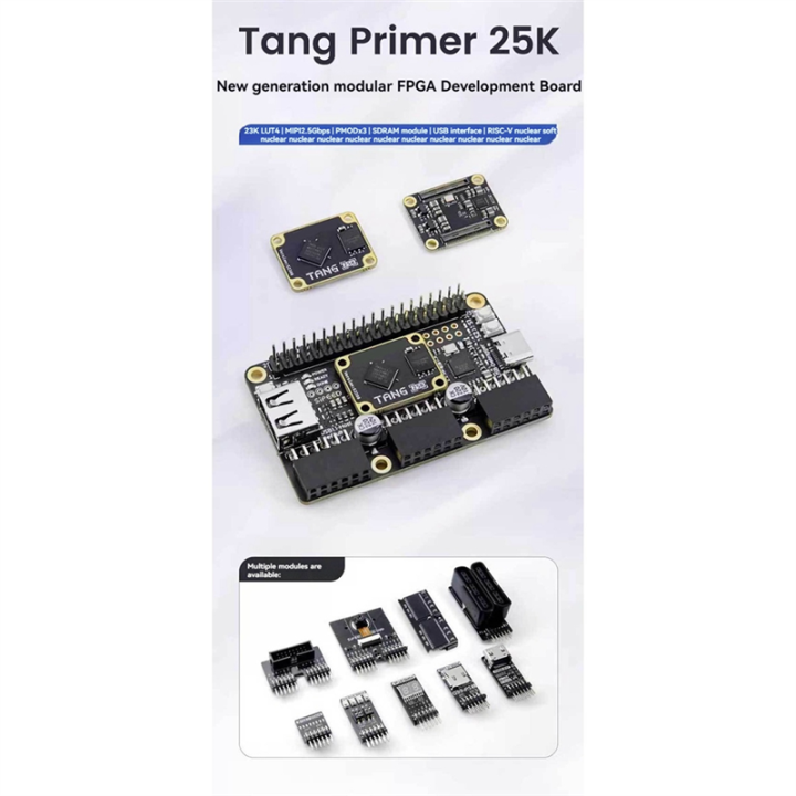 Tang%20Primer%2025K%20FPGA%20Development%20Board%2023K%20LUT4%20PMOD%20Dock%20Kit%20-%20Image%204