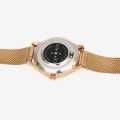 Smart Watch With Golden Strap For Women-KW10 Pro. 