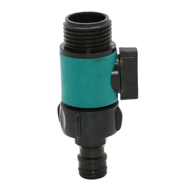 NAMUNY%202X%20Plastic%20Valve%20with%203/4%20Inch%20Male%20Thread%20Quick%20Connector%20Car%20Wash%20Garden%20Irrigation%20Pipe%20Fittings%20Prolong%20-%20Image%202