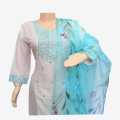White Kurta Suruwal For Women. 