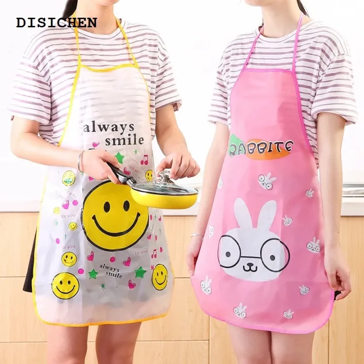 DISICHEN%202025%20New%20Panda%20Kids%20Aprons%20Waterproof%2050*70cm%20BBQ%20Bib%20Apron%20For%20Women's%20Kitchen%20Apron%20Cooking%20Baking%20Restaurant%20Workwear%20Cleaning%20Tools%20-%20Image%203