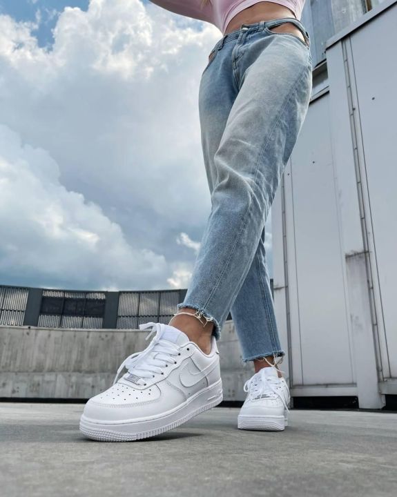 Air force 1 white outfits online