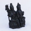 Resin Statue Of Lord Shiva'S Family (Shiva, Ganesh & Parvati). 