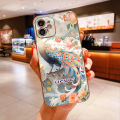 UCUC for Samsung S10 Back Cover + Free Lanyard Peacock Luxury 6D Plating Soft Silicone Phone Case. 