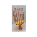 Fruit Catcher Basket To Pluck Fruits And Vegetables fruit picker (orange, blue, red). 