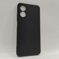 Oppo A17/ Oppo A17K (Same Size) Silicone Soft Cover Case  - Microfiber Inside. 