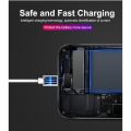 GERLAX iPhone USB Cable 1M 2.4A iOS Fully Compatible Quick Charge Cable. 