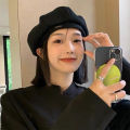 Solid Color Women Berets Korean Fashion Retro Octagonal Hat Elegant Lady Artist Painter Cap Newsboy Beanie Bonnet Netiie. 
