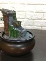 Nature Indoor Water Fountain with LED Light. 
