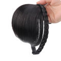 New Fashion Natural Wig With Sideburns Headband Braid Charm Accessories For Women. 