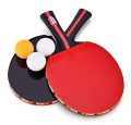 2Pcs Table Tennis Ping-Pong Racket Paddle Long Haddle Rackets Paddle+3 Balls Set. 