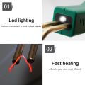 Hot Stapler Plastic Welding Machine,Car Bumper Repair Kit Crack Repair Repair Hot Melt Welding Hand Car Tool Kit EU Plug. 