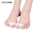DISICHEN 2025 2pcs=1pair Silicone Toe Spreader Separator Bunion Hallux Valgus Corrector Thumb Finger Correction Straightener Foot Care Tool. 