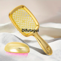 Difutagui Tools Hairdressing DIY Original Janeke Hairbrush Demelant Air Cushion Profesional 2pcs Wide Tooth Comb Magic Comb Massage Hairbrush Salon. 