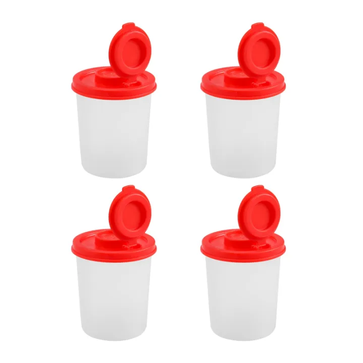 16PCS%20Salt%20and%20Pepper%20Shakers%20Moisture%20Proof%20Salt%20Shaker%20with%20Red%20Covers%20Lids%20Plastic%20Airtight%20Spice%20Jar%20Dispenser%20-%20Image%206