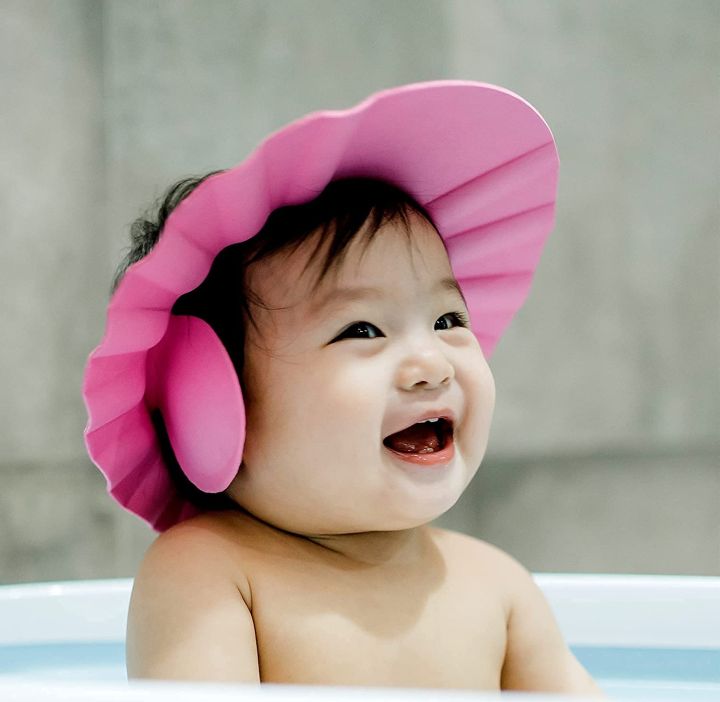 Adjustable%20Baby%20Bath%20Hat/Shower%20Cap%20-Assorted%20Color%20-%20Image%203
