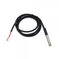 DS18B20 Temperature Sensor Temperature Probe Stainless Steel Package Waterproof 1M With Temperature Range Of -55 ℃ ~ +125 ℃. 